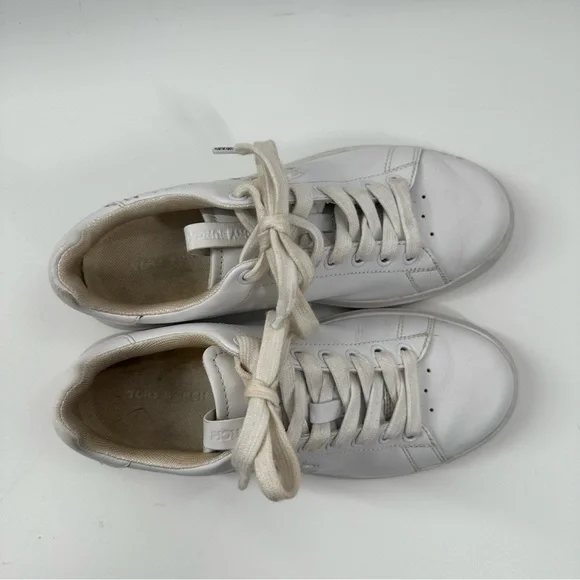 Tory Burch Howell White Court Sneakers - Picture 7 of 9